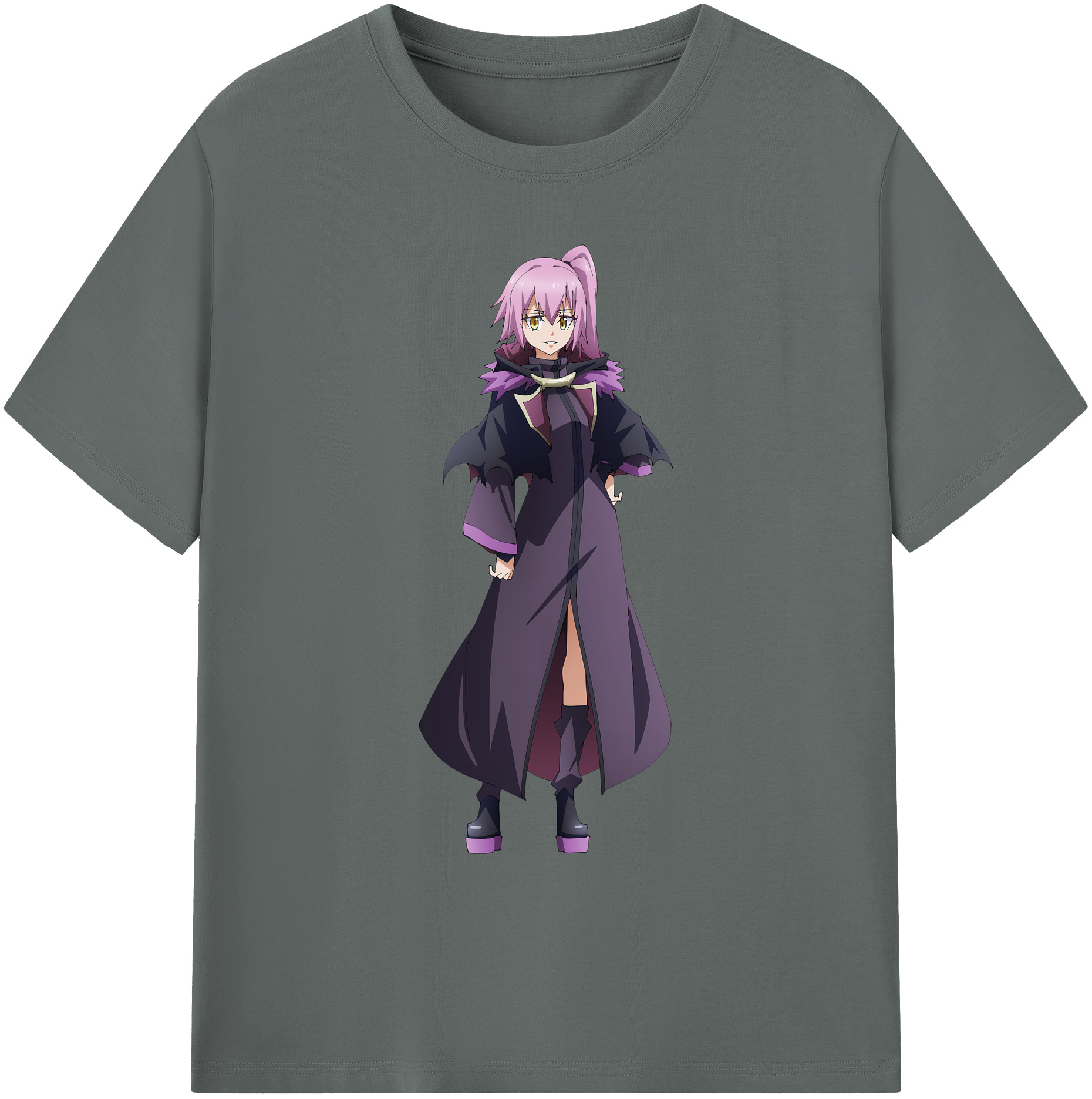 （画像用） 転スラ Regarding Reincarnated to Slime 綿100％ メンズ半袖Tシャツ｜肌触りやわらか＆通気性